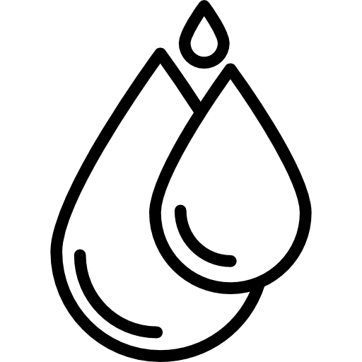 Raindrops drops weather raindrop icon