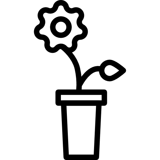 Flower flower botanical nature icon