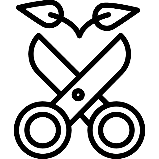 Scissors handcraft construction and tools tools and utensils icon