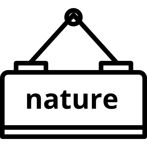 Sign nature sign ecology icon