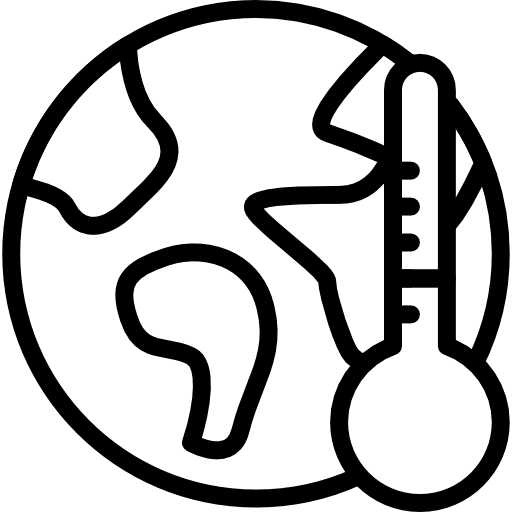 Cold thermometer tools and utensils degrees icon