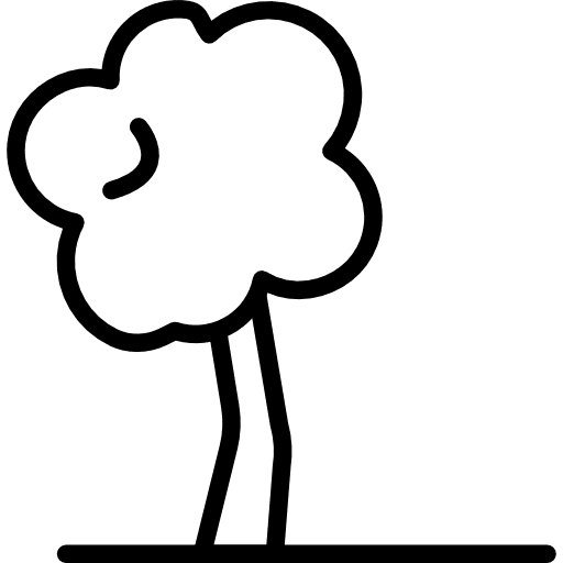 Tree garden gardening tree icon