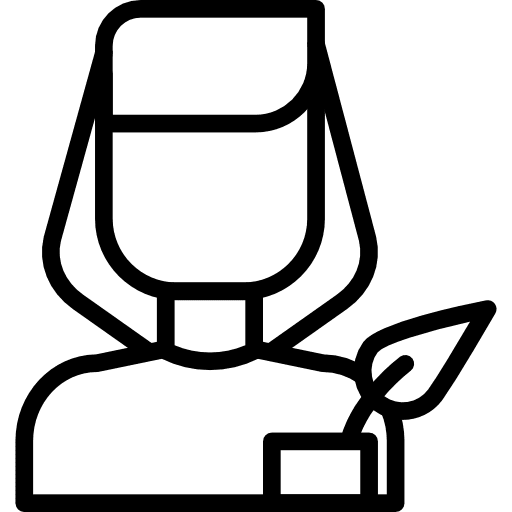 Woman young people user icon