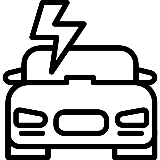 Car vehicle automobile transport icon