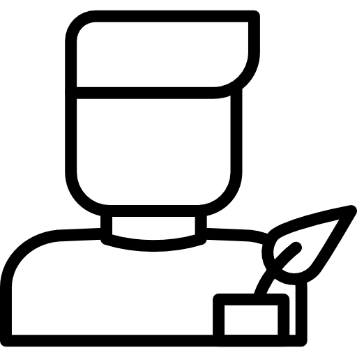 Man people leaf user icon