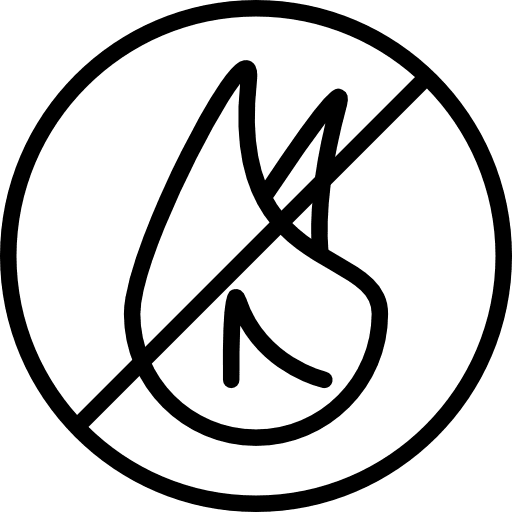 No fire no fire allowed no fire signs icon