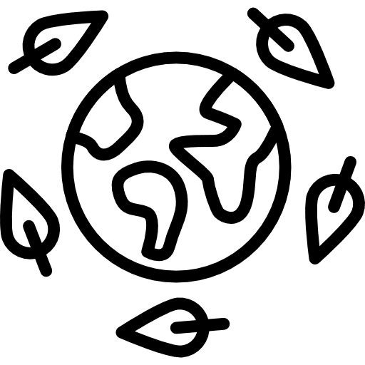 Planet earth ecologic ecology and environment sustainable icon