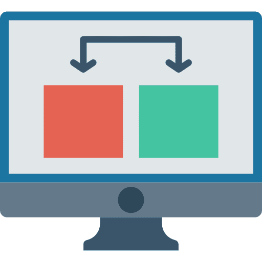 Device tv seo and web device icon