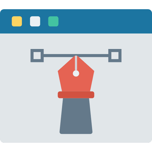 Webpage content webpage seo and web icon