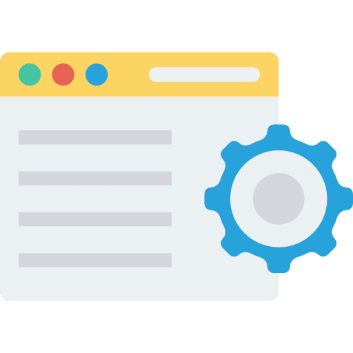 Webpages content web design multimedia icon