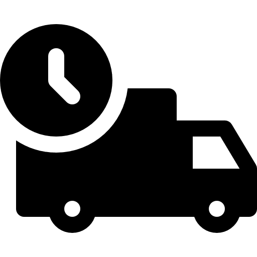 Delivery truck symbol truck business icon