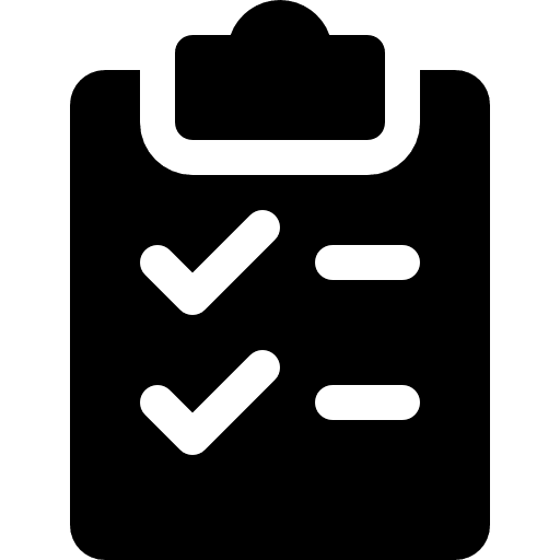 Shopping list criteria protocol checking icon