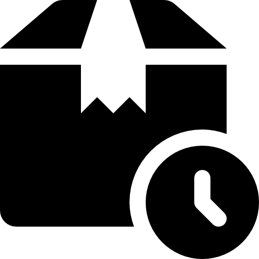 Box pending clock business icon
