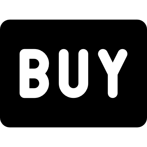 Buy buy commerce and shopping button icon