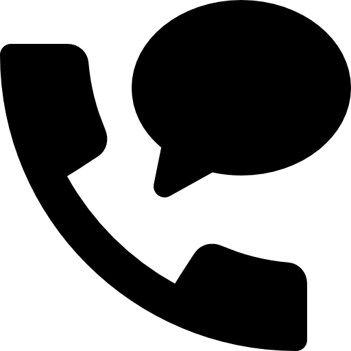 Call speech bubble call talking icon