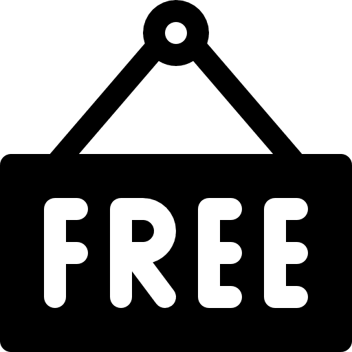 Free commerce and shopping signs free icon