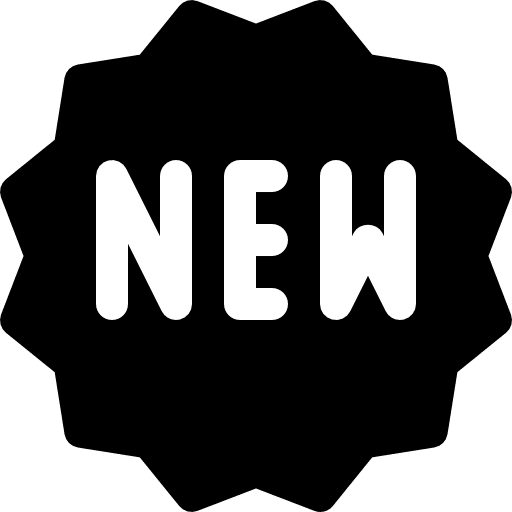 New signs badges badge icon