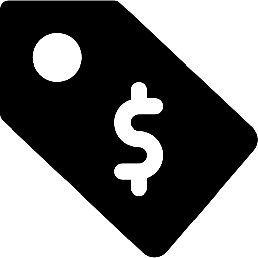 Price tag label shopping tag icon