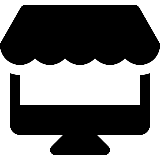 Online shopping shopping store online store commerce icon