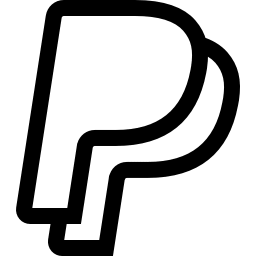 Paypal logotype logo paypal icon