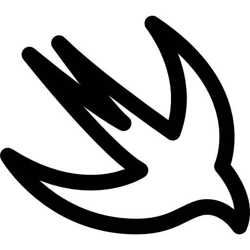 Swift logo brand social network icon