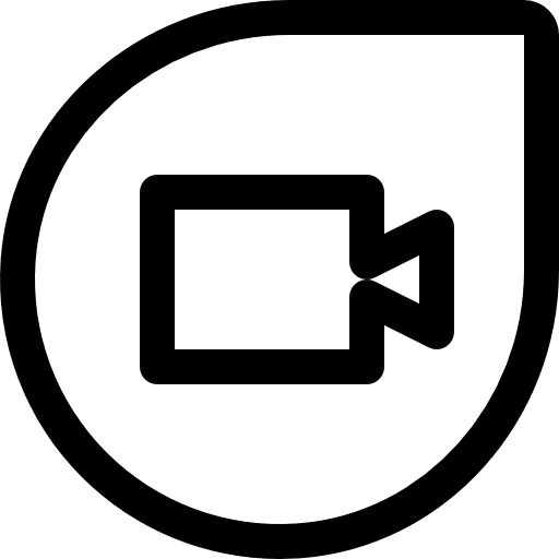 Google duo logotype service google icon