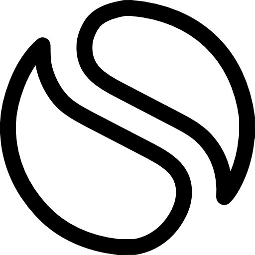 Simple simple software logo icon