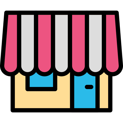 Shop shop commerce commerce and shopping icon