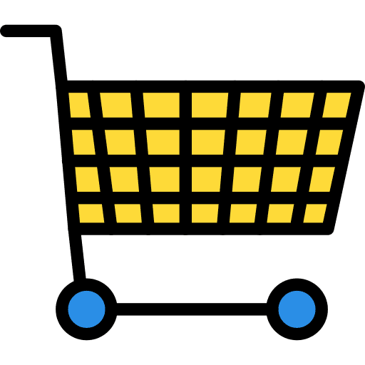 Cart market trolley commerce and shopping icon