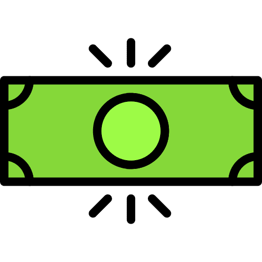 Dollar cash money currency icon