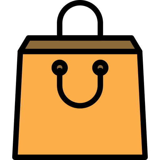 Shopping bags commerce shopping bags shopping icon