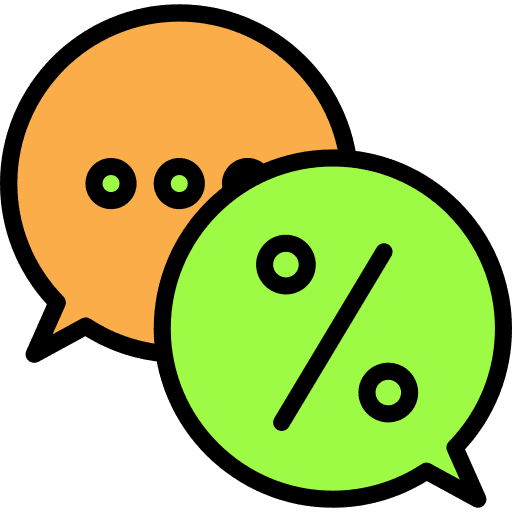 Chat shopping bag online shop laptop icon