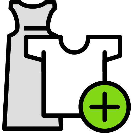 Clothes tshirt fashion dress icon