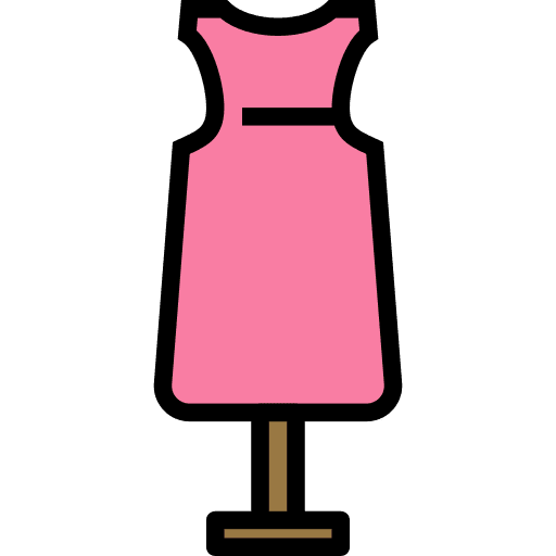 Dress dress feminine woman icon