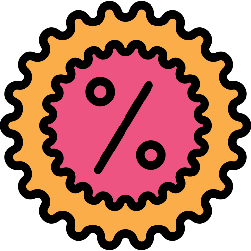 Sales offer discount sales icon