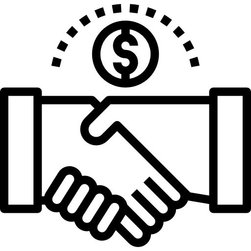 Deal business agreement business relationship icon