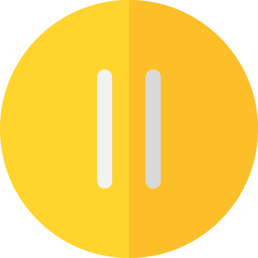 Pause pause signs multimedia option icon