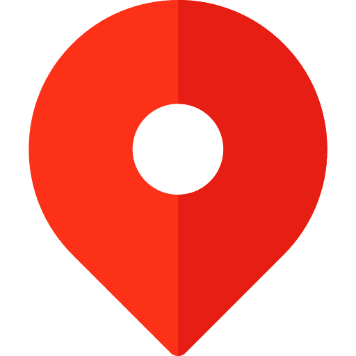 Pin map pointer map point map location icon