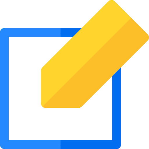 Edit writing rename edit icon