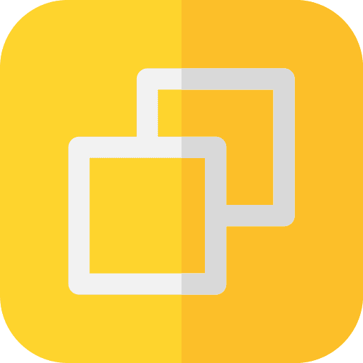 Size square size shape icon