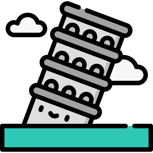 Pisa europe pisa italy icon