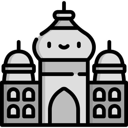 Taj mahal agra taj mahal travel icon