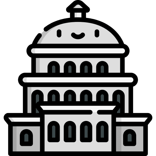 Capitol parliament goverment municipal icon