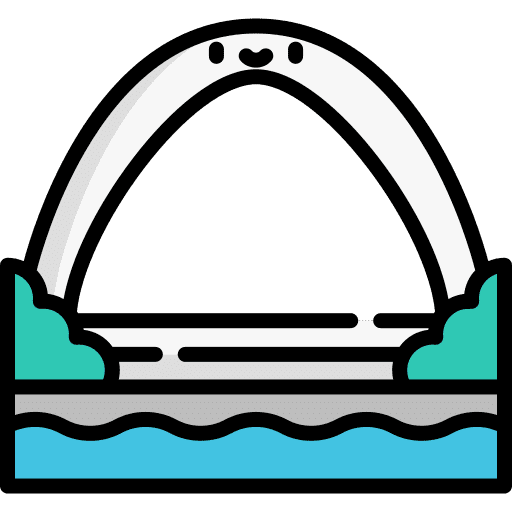 Gateway arch eeuu america architecture and city icon