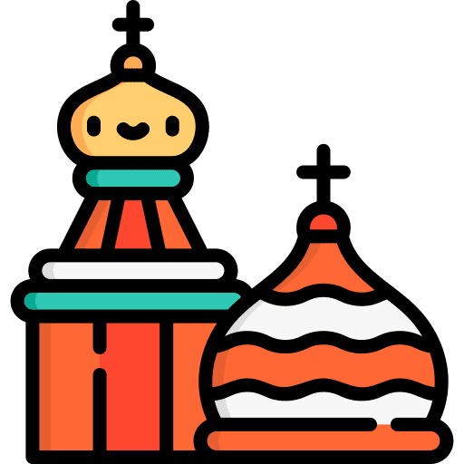 Kremlin architecture and city architectonic moscow icon