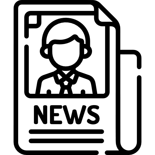 News journal news newspaper icon