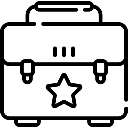 Briefcase bag briefcase travel icon