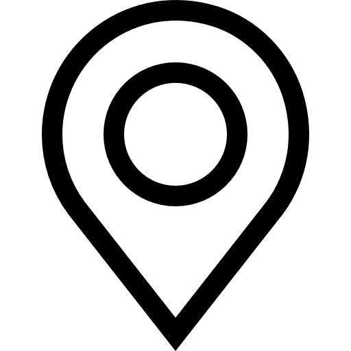 Pin map point maps and location start point icon