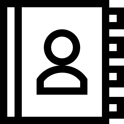 Agenda notebook agenda schedule icon