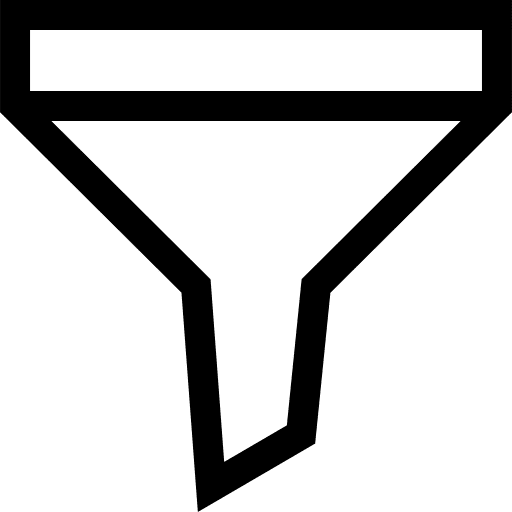 Funnel tools and utensils ui funnel icon